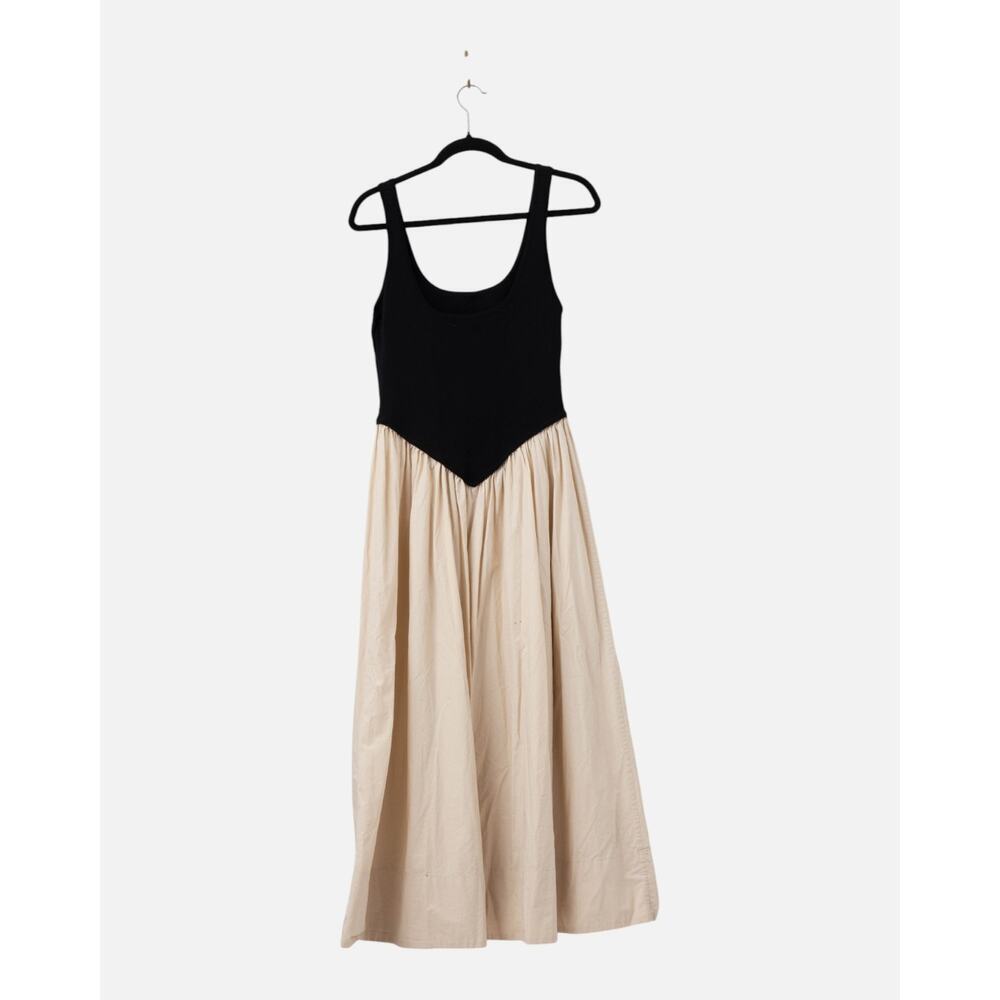 Ronny Kobo Collective Combo Drop Waist Midi Dress Size M - Picture 5 of 9